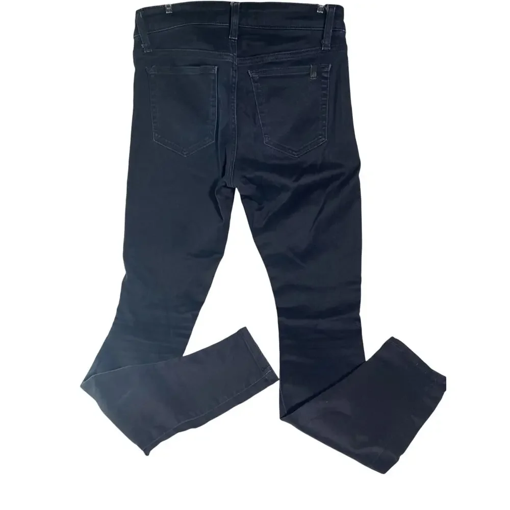 Joe’s Jeans Mid Rise Skinny Jeans Black Lightweight Women’s Size 27